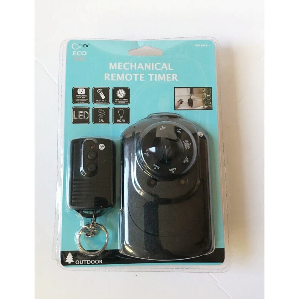 Outdoor Lights Remote Control, Timer or Light Sensing Switch